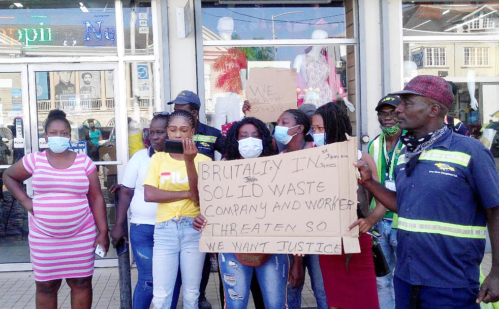SANITATION WORKERS PROTEST